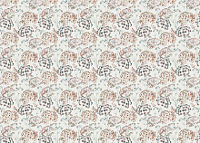 Коричневые обои с цветами Marburg Gloockler Pompoos Provence 35636