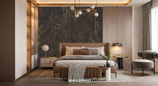 Фотообои в интерьере артикул Luxe-25: 18, LUXE 25, Wall street Фотообои в интерьере артикул Luxe-25: 18, LUXE 25, Wall street