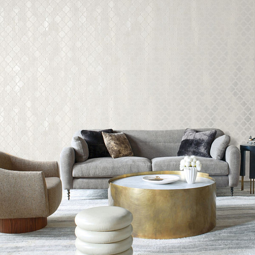 Обои в интерьере артикул 60117-3, Silver, Bruno Zoff Обои в интерьере артикул 60117-3, Silver, Bruno Zoff